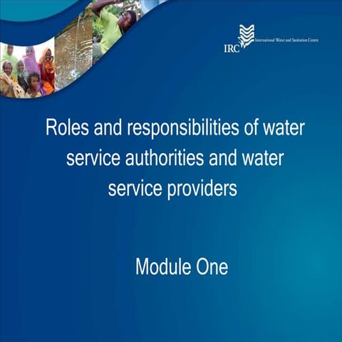 Module 1 wsa and wsp roles and responsibilities (presentation)