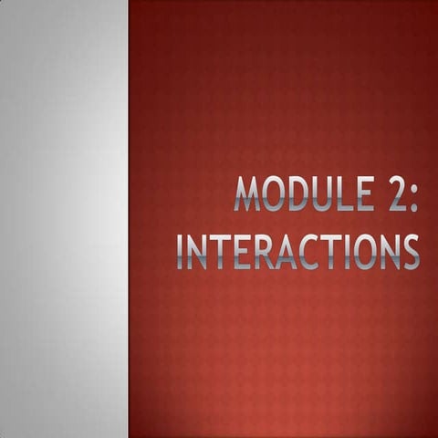 Module 2 | PPT