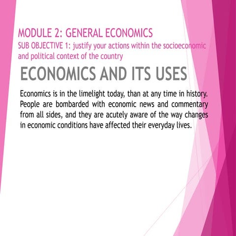 Module 2.1 rural economics