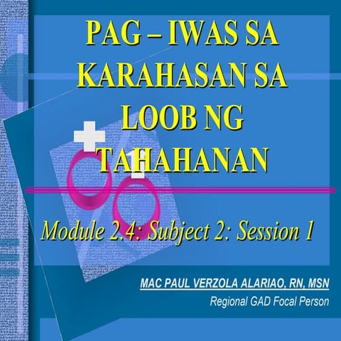 PANGANGALAGA NG BATA SA ANUMANG URI NG KARAHASAN, PANG-AABUSO AT ...