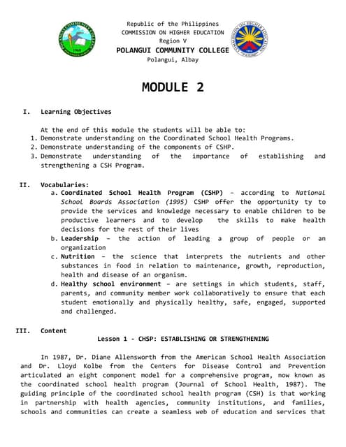 Module 2 | PDF | Professional School | Postgraduate Education