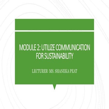 Environmental Studies 