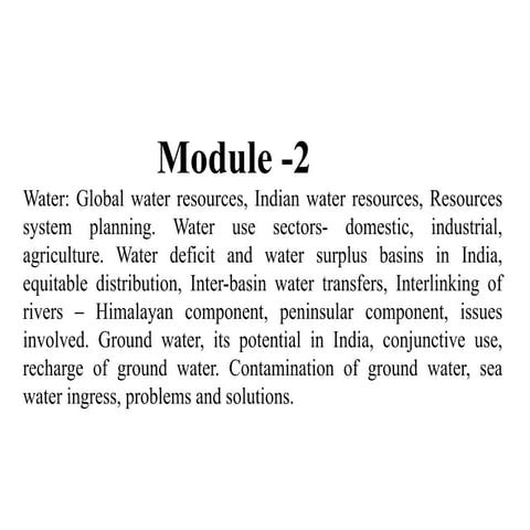 water Resources of India - By Anjali Patel mam (IGKV Raipur, C.G) | PPTX