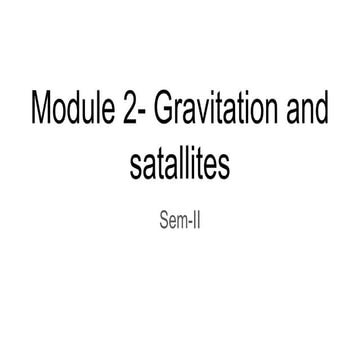 - Gravitation and satallites-.pdf