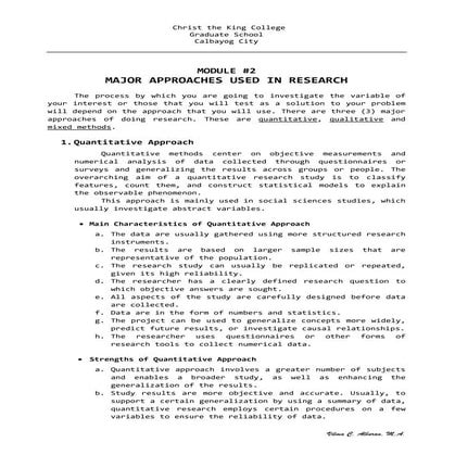 MODULE 2 - MAJOR APPROACHES USED IN RESEARCH.docx.pdf