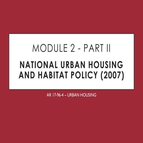 National Urban Housing and Habitat Policy 2007.pdf