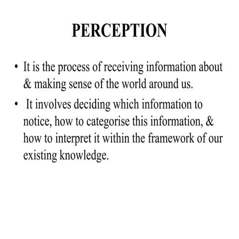 Module 2 --perception