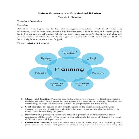 Importrance , Nature and Management Theory