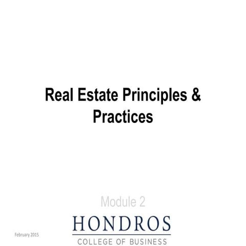 Principles and Practice Module 2 PowerPoint