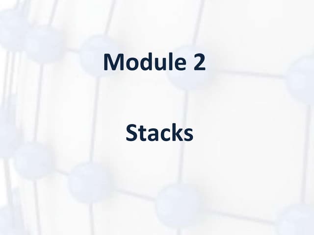 Data structure_Stack Introduction & app.