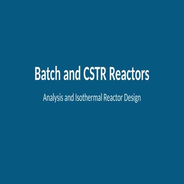 Reactors & parts in API & Chemical Industries | PPTX