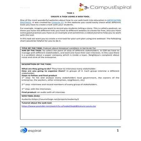 Module 2 activity tools-1 | PDF
