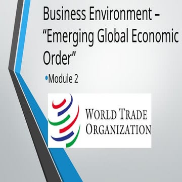 Business Environment world trade organization.pptx