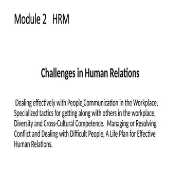 Module 2   HRM pdf coffe fpr the enhansigg th ehumsn replaot