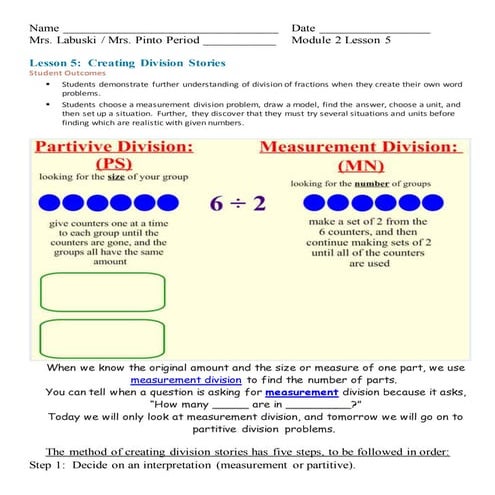 Module 2 lesson 5 notes