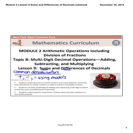 Module 2 lesson 9 | PDF | Homework and Study | Education