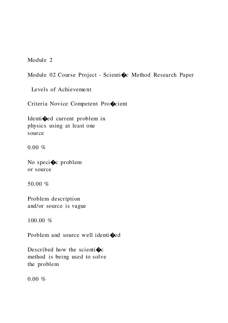 Module 2 module 02 course project scientic method resear 3 module2module02courseproject scienticmethodresear 211013110531 thumbnail 4
