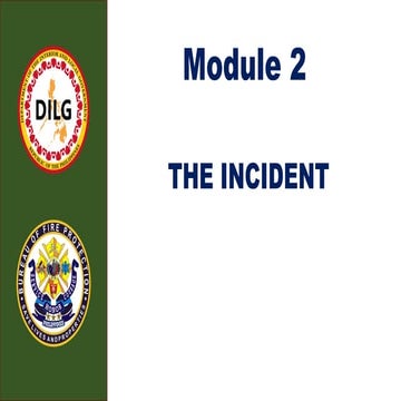 Module 2 The Incident first aid tips for everyone