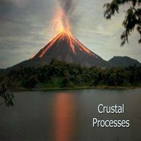 Module 2 Week 2 Crustal Processes
