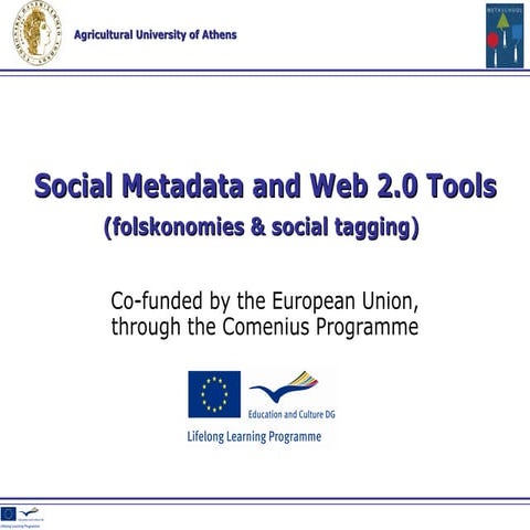 Social metadata and Web 2.0