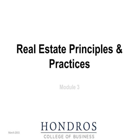 Principles and Practice Module 3 PowerPoint