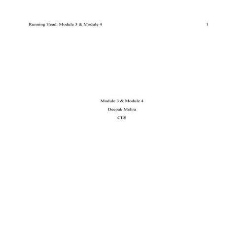 Module 3& 4 Business Communication