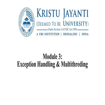 Module 3_ Exception Handling & Multithreding.pptx