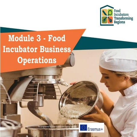 Module 3 food incubators business operations nl