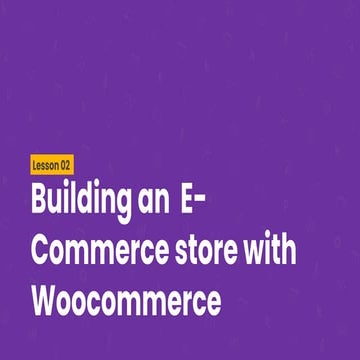Commerce an Web Page