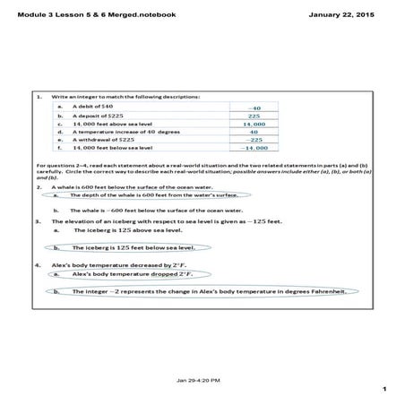 Module 3 lessons 5 & 6 merged | PDF