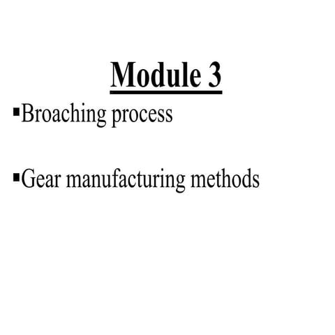 Broaching machine