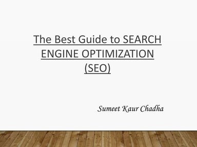 The Best Guide to SEO