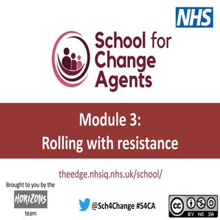 Module 3 slides - School for Change...