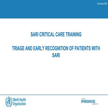 Module 3 triage sari v2 | PPTX