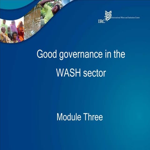 Module 3 wash governance (presentation)