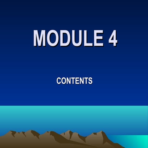 Module 4