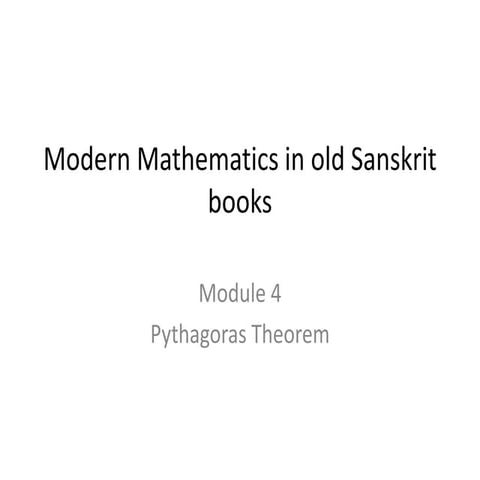 History of Mathematics in India