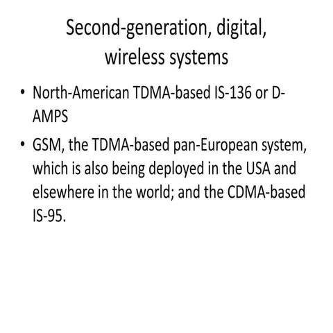 Module 4 Mobile comm GSM 3 G 4 G 