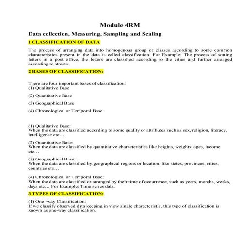 Research Methodology Module-04