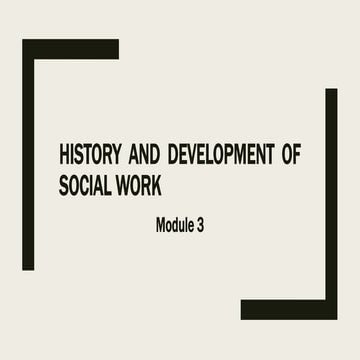 Social case work and social group work