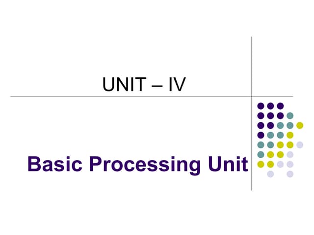 Computer Organization  for third semester Vtu SyllabusModule 4.ppt