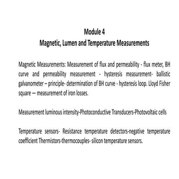 KTU - EET 203 Measurements and Instrumentation Module 4.pdf