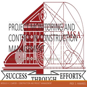 Project Management and Control in Construction Mangement
