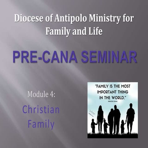 Module 4   CHRISTIAN FAMILY (OLA)