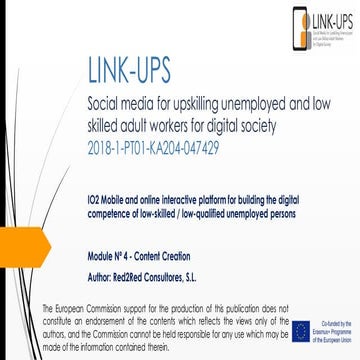 Module 4: Content Creation