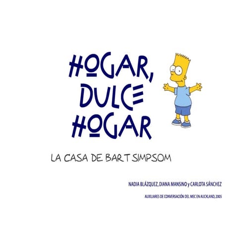 Module 4   la casa de bart