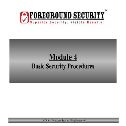Module4   policies&procedures-b