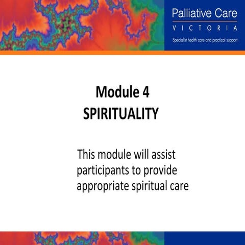 Module 4   Spirituality Slides