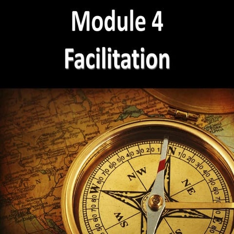 Module 4a facilitation skills basic instructional skills