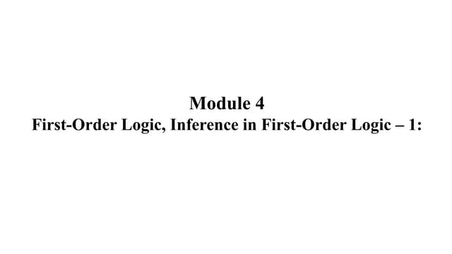 First Order Logic and Qualtifiers in AI.pptx